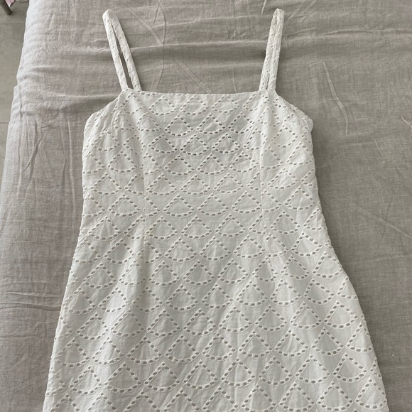 Urban Outfitters Wilma Eyelet Bodycon Mini Dress - Picture 5 of 6